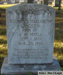 Florence Elizabeth Langston Revell