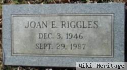 Joan E. Riggles