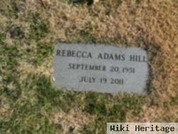 Rebecca "becky" Adams Hill