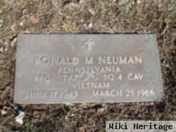 Pfc Ronald Melvin Neuman