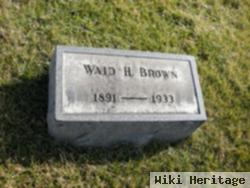 Waid H Brown