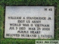 William A Standridge, Jr