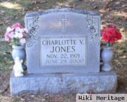 Charlotte V Jones