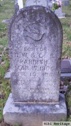 Infant Son Parrish