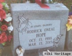 Rodrick Oneal Hope