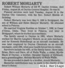 Robert William Moriarty