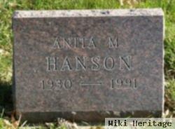 Anita Marguerite Aaberg Hanson