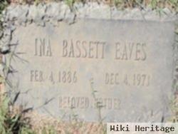 Ina Bassett Eaves