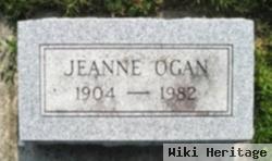 Jeanne F. "jennie" Gedwell Ogan