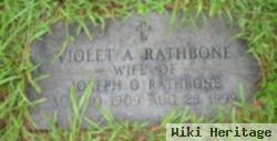 Violet A. Rathbone