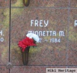 Minnetta M Frey