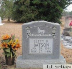 Betty R. Cobb Batson