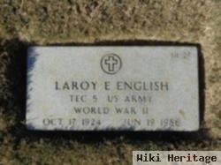 Laroy E. English