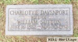 Charlotte Davenport Sutton