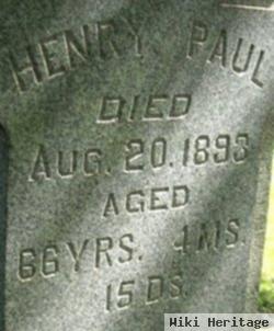 Henry Paul