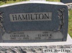 Caroline A Hamilton