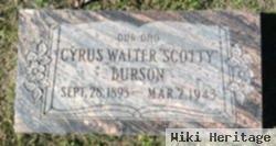 Cyrus Walter "scotty" Burson