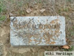 Anna E Bowman