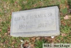 Leroy F. Holmes, Sr