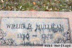 Willie Hughes Mullican