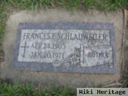 Frances E. Mcvey Schladweiler