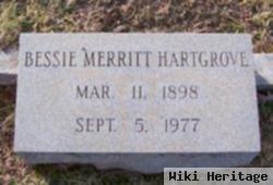 Bessie Merritt Hartgrove