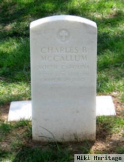 Charles B Mccallum