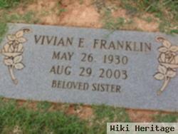 Vivian E Franklin