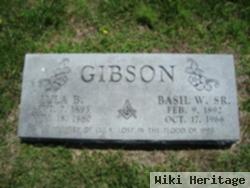 Basil Wilton Gibson, Sr