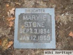 Mary E Stone