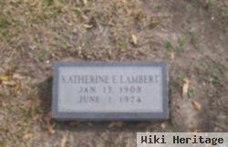 Katherine E Lambert