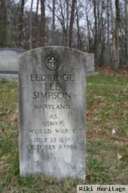 Eldridge Lee Simpson