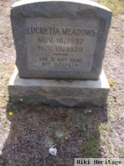 Lucretia Meadows