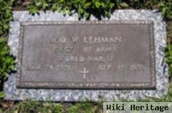 Leo W Lehman