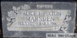 Alice Lindsay Marsden