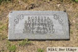 Rosetta Bever Rosenberg