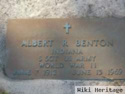 Sgt Albert R Benton