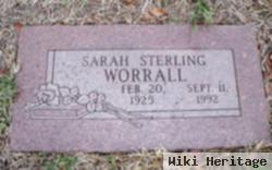 Sarah Palmer "sally" Sterling Worrall