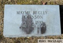 Mayme Begley Robinson