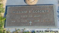 William S Goforth