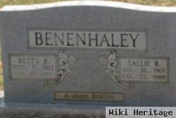 Betty Cornelia Buckner Benenhaley