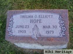 Thelma Odesso Elliott Hope