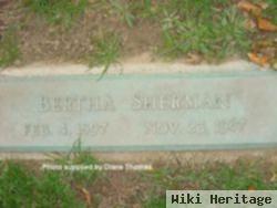 Bertha Sherman