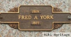 Fred A York