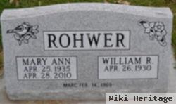 Mary Ann Olson Rohwer