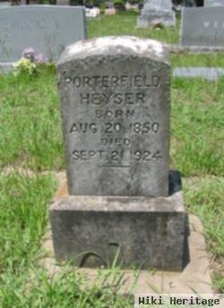 Porterfield Heyser