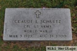 Claude L Schultz