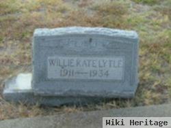 Willie Kate Kincer Lytle