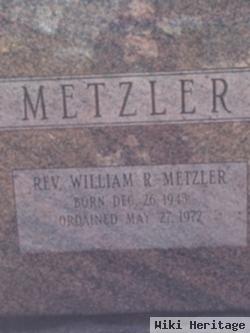 Rev William R. Metzler