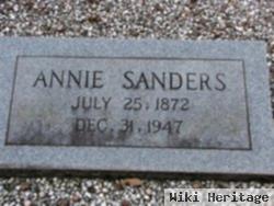 Annie Sanders Harry